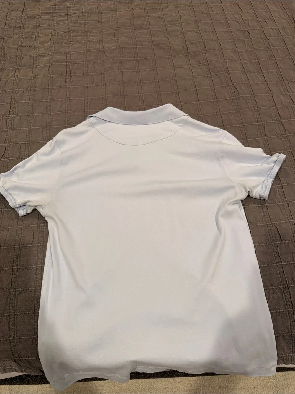 Banana Republic Baby Blue Polo Shirt - Short Sleeve